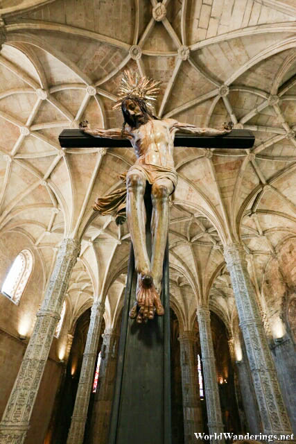 Crucifix at the Church of Santa Maria