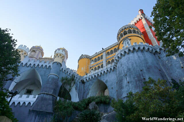 Colorful Buildiings at Pena Palace