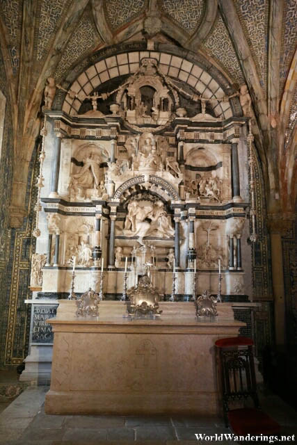 Altar at the Chapel of Our Lady of Pena