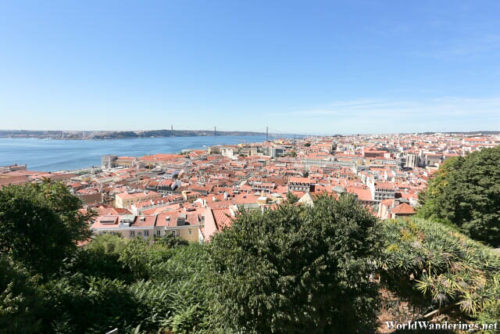 View from Castelo de São Jorge