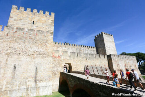 Walls of Castelo de São Jorge