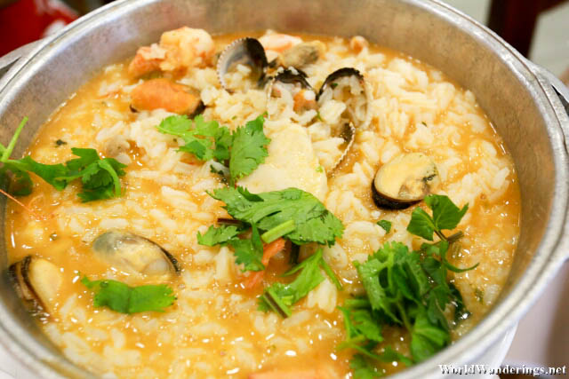 Seafood Rice at Rio Coura