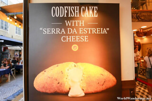 Codfish Cake With Cheese