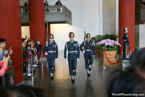 Guards Marching in the Sun Yat-sen Memorial Hall