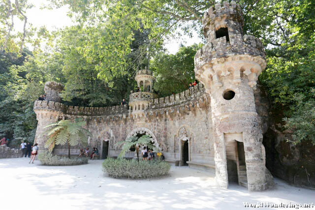 Fairy Tale Like Castle Walls at Quinta da Regaleira