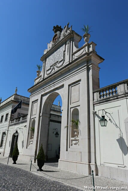 Triumphal Arch at Seteais Palace in Sintra