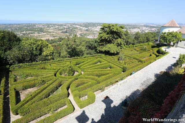 Garden Behind the Seteais Palace in Sintra