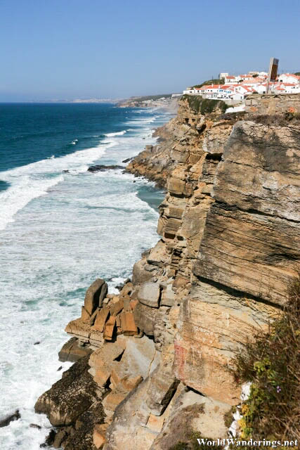 Cliffs at Azenhas do Mar
