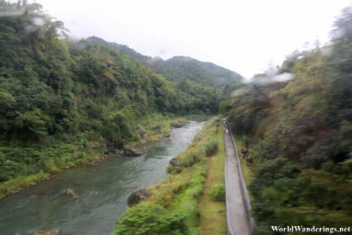 View from the Train to Shifen 十分