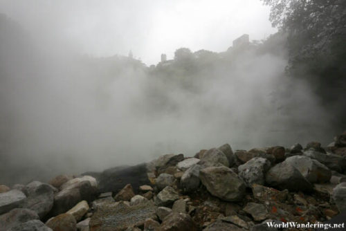 Thick Steam from the Beitou Thermal Valley 北投热地谷