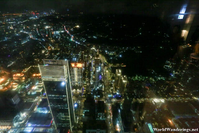 View of Taipei City from Taipei 101