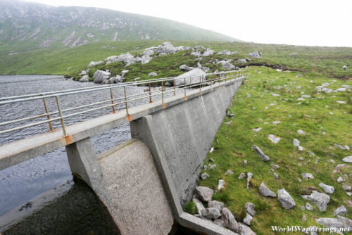Reservoir at Lough Acorrymore in Achill