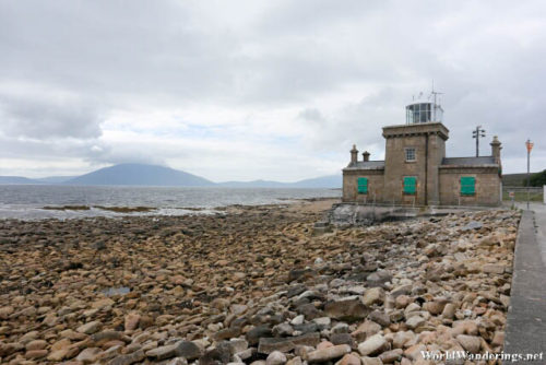 Blacksod Lighthouse with Achill Island in the Background