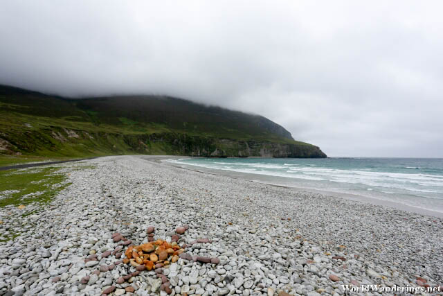 Beach at Cathedral Rocks in Achill Island
