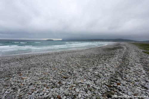 Rocky Beach at Cathedral Rocks in Achill Island