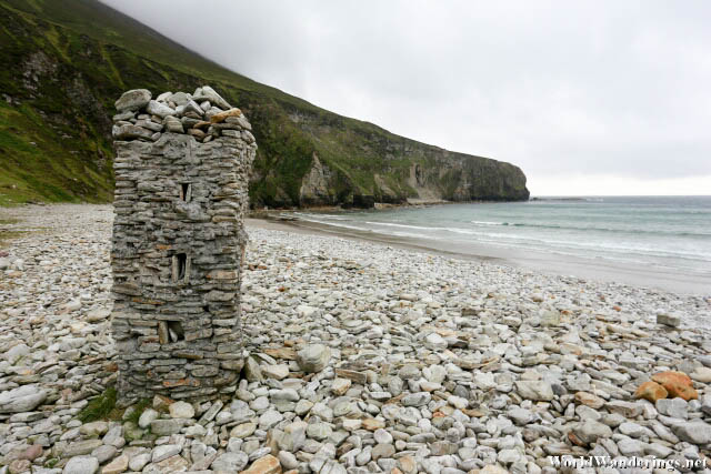 Pile of Rocks at Cathedral Rocks in Achill