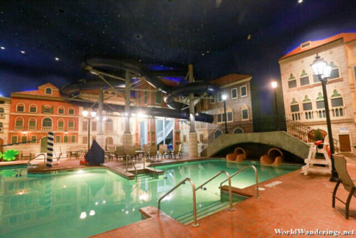Indoor Waterpark at the Holiday Inn and Suites