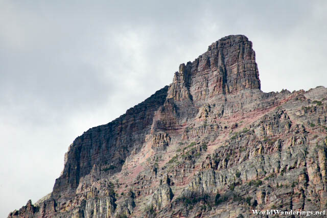 Majestic Mountain at Glacier National Park