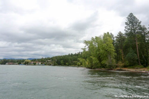 Flathead Lake from the Pier