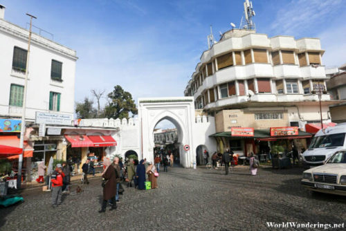 Old City Gate at Tangier Old Medina