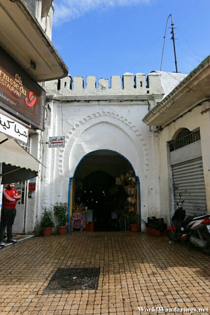 Another City Gate at Tangier Old Medina