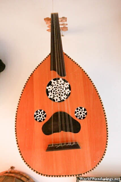 A Guitar Like Instrument at the Museum of Andalusian Music