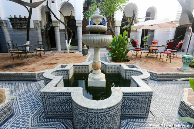 Fountain at the Museum of Andalusian Music