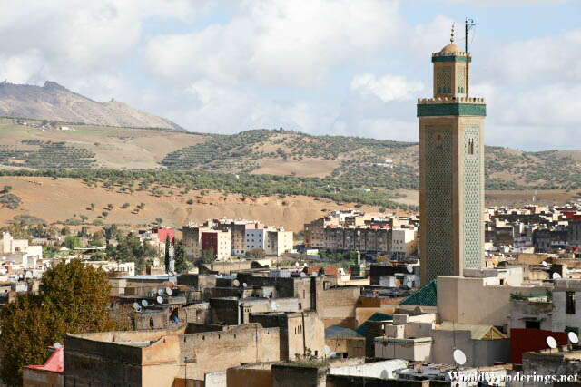Minaret Rises Above the Medina of Fès