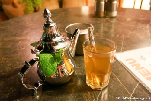 Moroccan Tea at Cafe Clock
