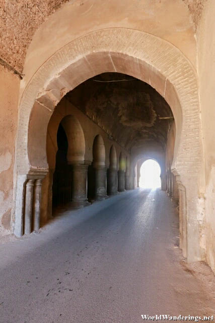 Tunnel Through the Walls of Meknès
