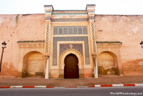 Gate to the Royal Palace in Meknès