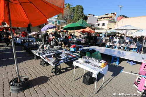 Vendors at El Hedim Square