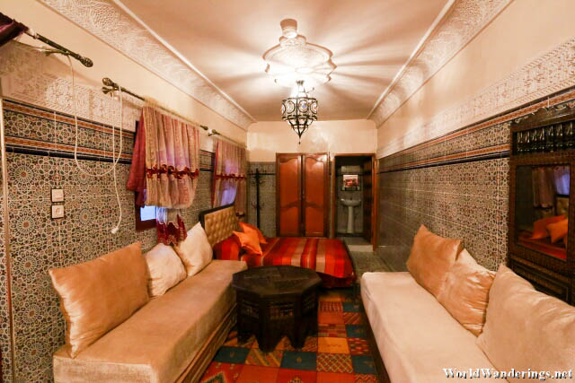 Bedroom at Riad Bab Berdaine in Meknès