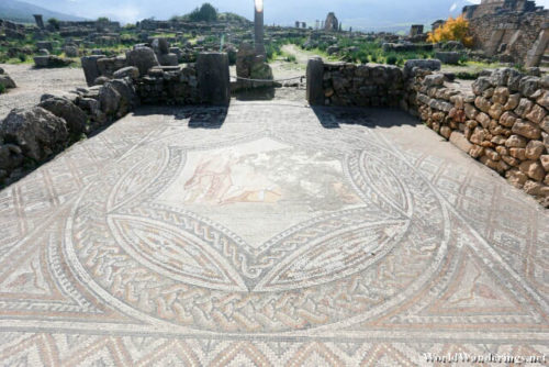 Mosaic at the House of Ephebe
