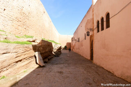 Inside the Walls of the Kasbah of the Udayas