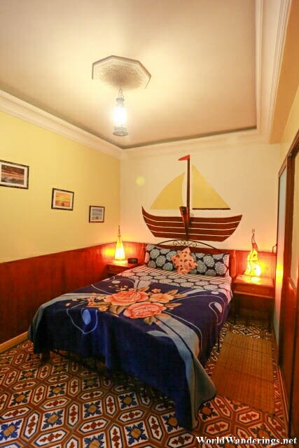 Bedroom at Maison d'hôtes de la Cité Portugaise