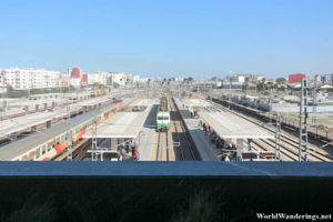 Train Tracks at Gare Casablanca Voyageurs