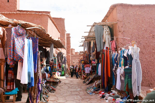 Shops Inside Ait Ben-Haddou