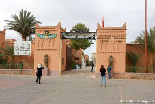 Entrance to the Cinema Museum in Ouarzazate