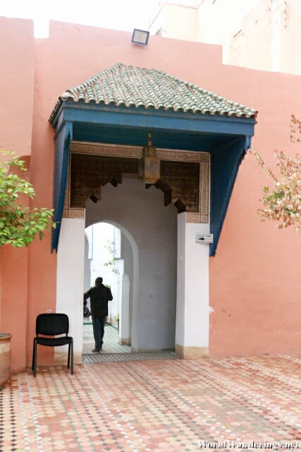 Entrance to the Bahia Palace
