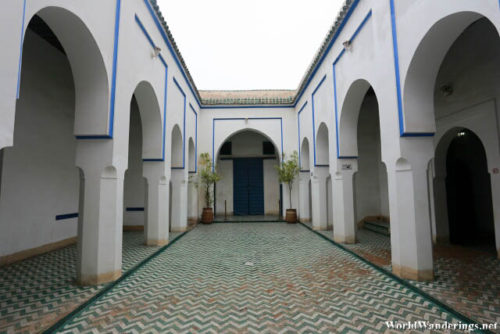 Inside the Bahia Palace