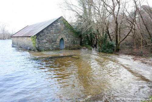 Old Boathouse by the Lake Muckross