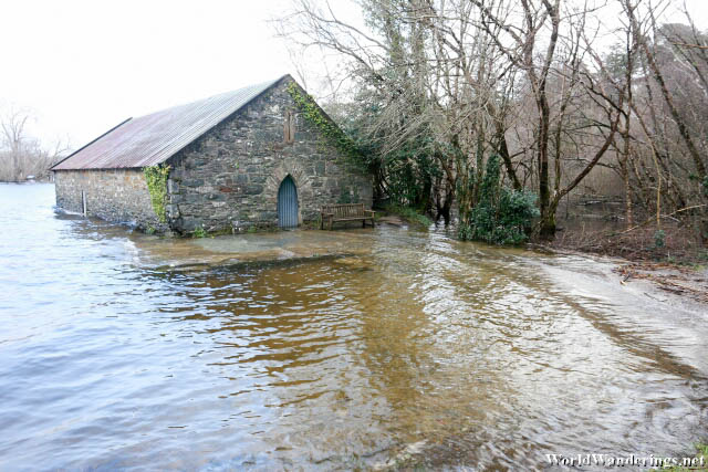 Old Boathouse by the Lake Muckross