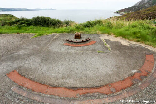 Mount at the Practice Battery at Fort Dunree