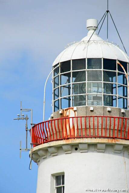 Close Up of the Lighthouse at Saint John's Point