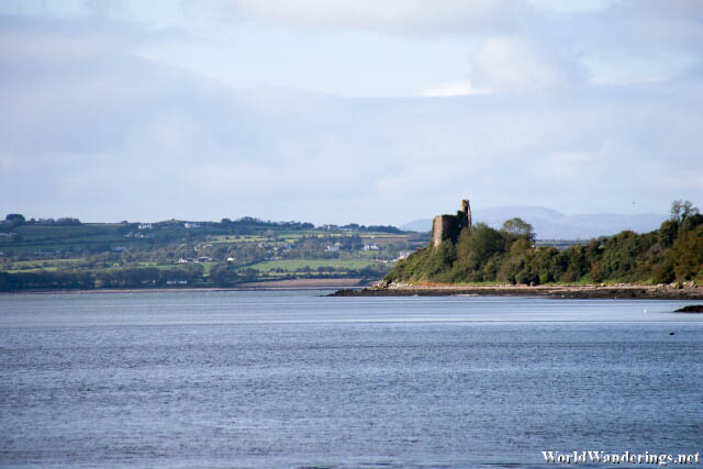 Distant View of Inch Castle