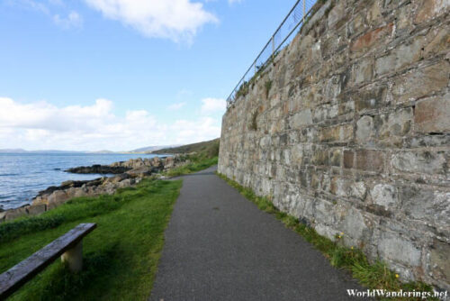 Walls of Ned;'s Point Fort