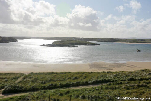 View of Magheraclogher Beach