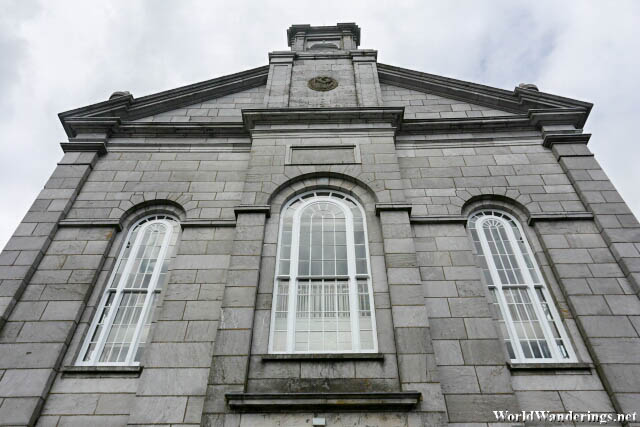 Facade of Saint John the Baptist Church in Kinsale