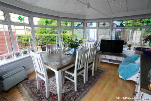 Dining Area at Druid Cottage in Kenmare